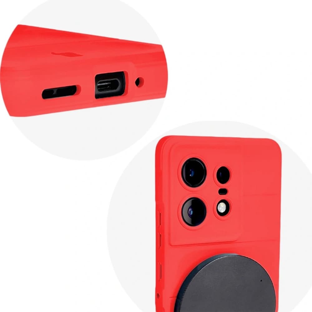 Bizon Case für Motorola Edge 50 Pro rot - 11