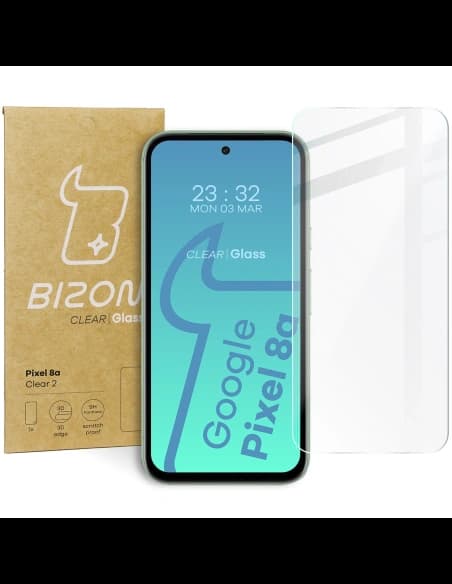 Szkło hartowane Bizon Glass Clear 2 do Pixel 8a