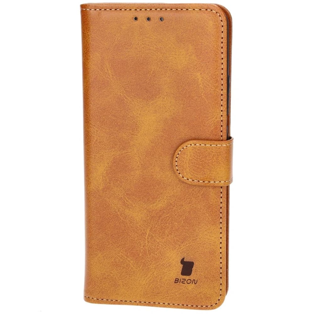 Kryt s klopou Bizon Case Pocket pro Motorola Edge 50 Pro hnědý - 4