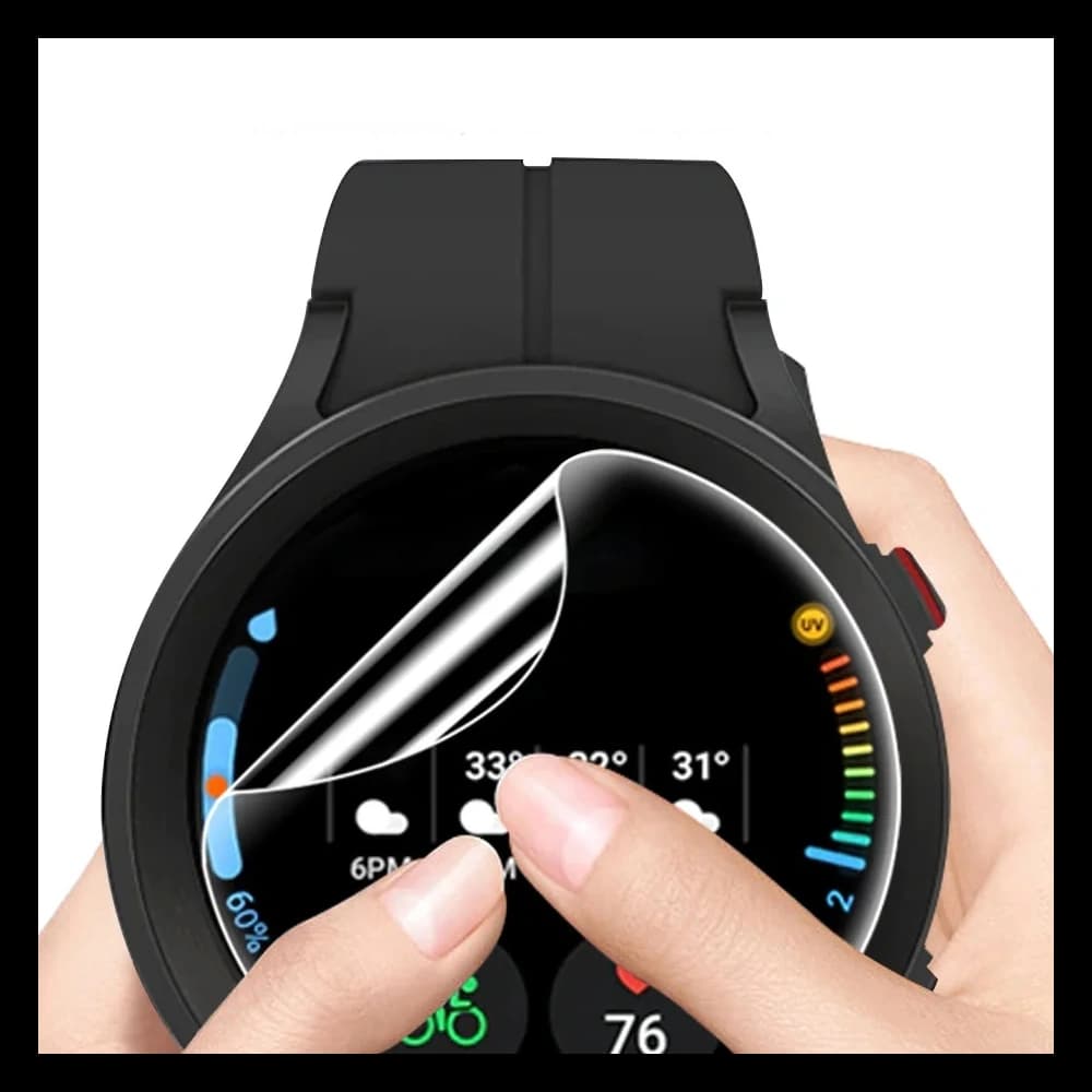 Bizon Glass Watch Hydrogel Samsung Galaxy Watch 5 Pro 45 mm [2 PACK] - 3