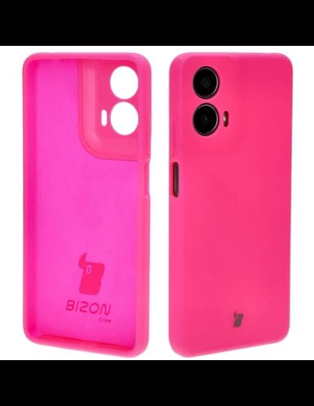 Bizon Soft Case Motorola Moto G24 / G24 Power roz neon