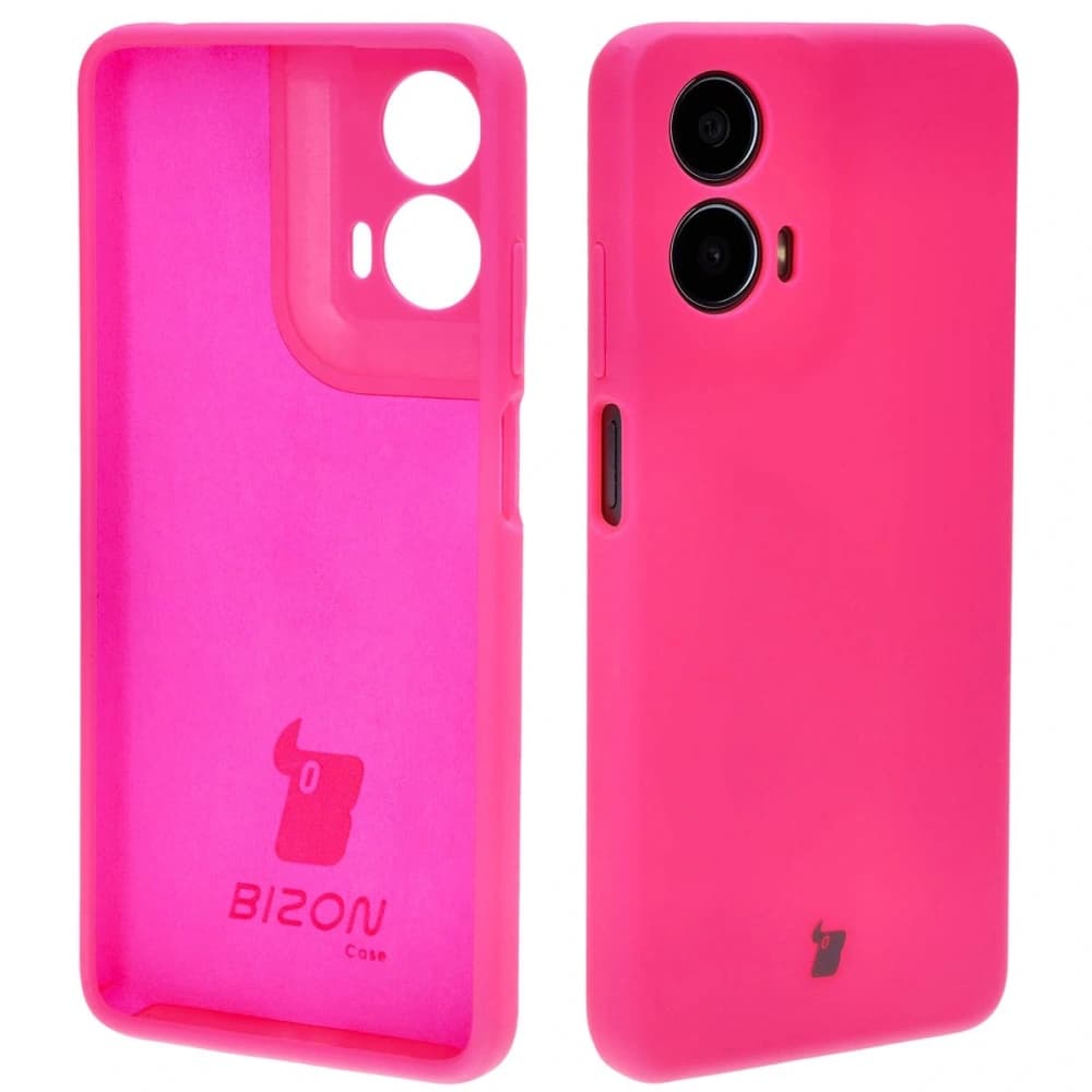 Bizon Soft Case Motorola Moto G24 / G24 Power roz neon - 1