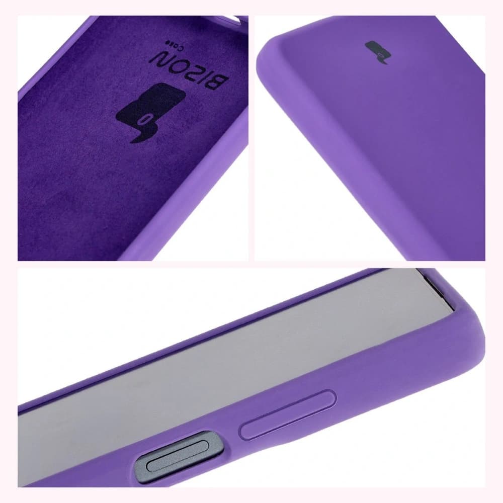 Silikonové pouzdro Bizon Soft Case pro Motorola Moto G24 / G24 Power fialové - 11