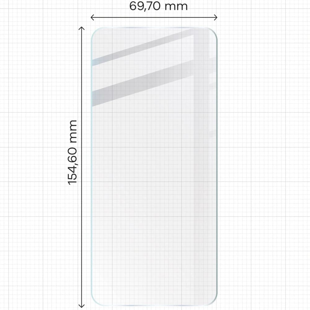 Folie hydrogelové na displej Bizon Glass Hydrogel Front do Xiaomi Poco F6 [2 PACK] - 2