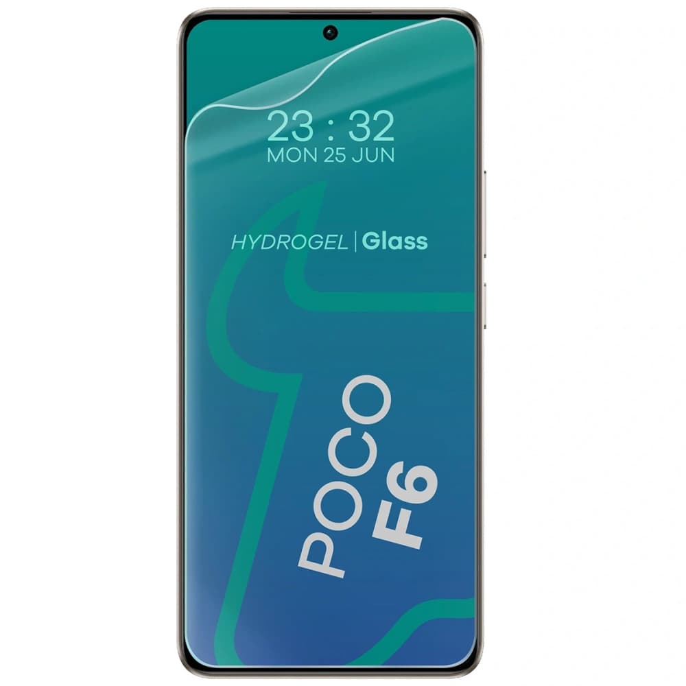 Folie hydrogelové na displej Bizon Glass Hydrogel Front do Xiaomi Poco F6 [2 PACK] - 3