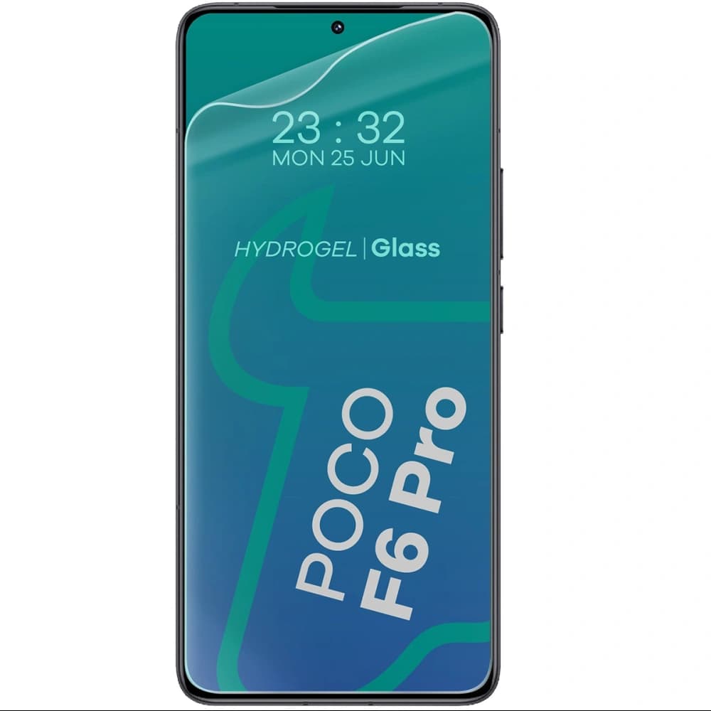 Bizon Glass Hydrogel Elülső Xiaomi Poco F6 Pro [2 PACK] - 3