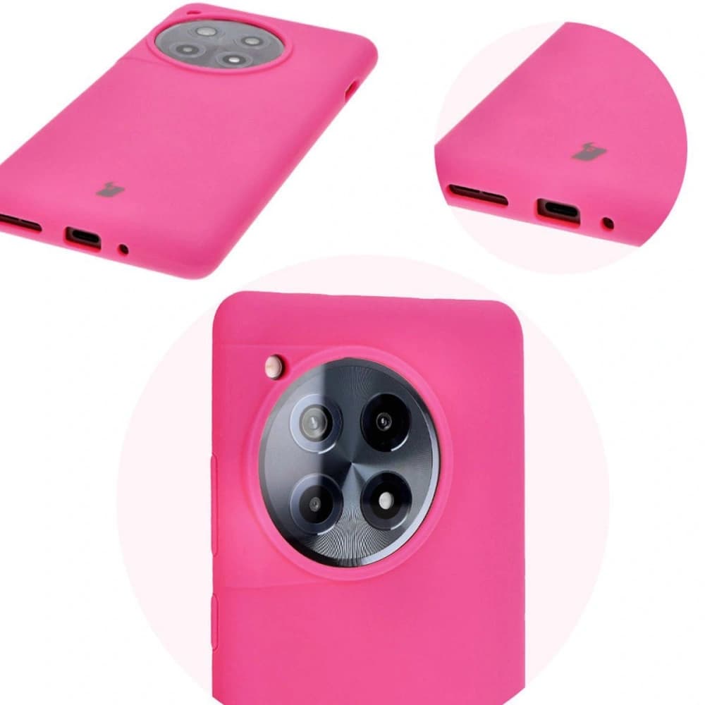 Bizon Soft Case OnePlus 12R neonpink - 12