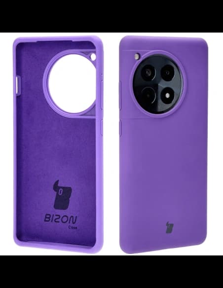 Husa moale Bizon pentru OnePlus 12R, violet.