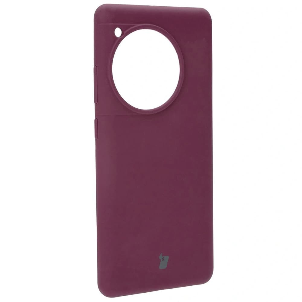 Silikonový obal Bizon Soft Case pro OnePlus 12R tmavě fialový - 4