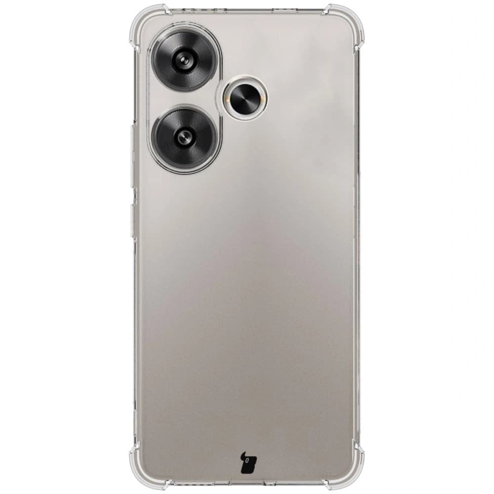 Elastické pouzdro Bizon Case Salpa pro Xiaomi Poco F6 průhledné - 2