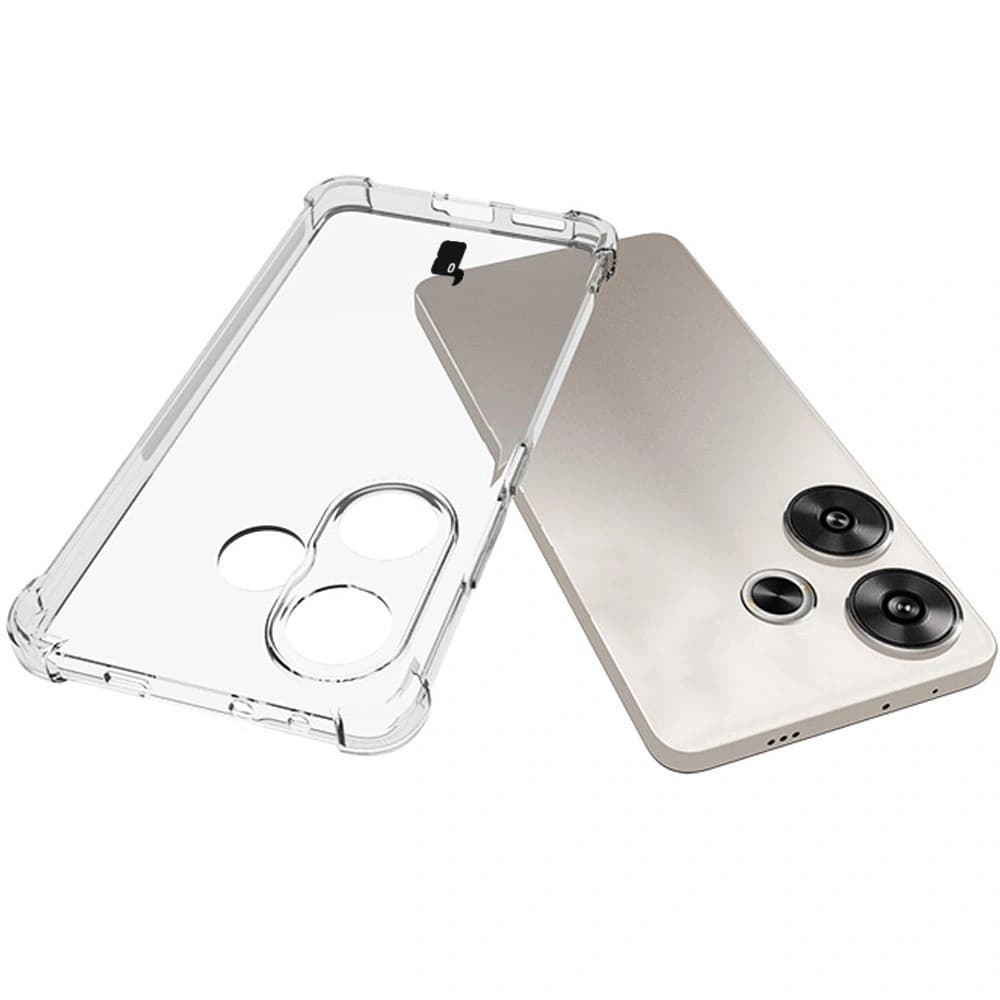 Elastické pouzdro Bizon Case Salpa pro Xiaomi Poco F6 průhledné - 5