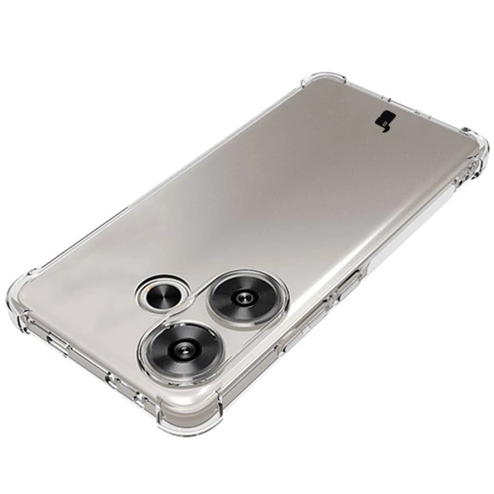 Elastické pouzdro Bizon Case Salpa pro Xiaomi Poco F6 průhledné - 6