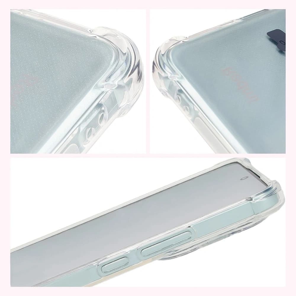 Elastické pouzdro Bizon Case Salpa pro Xiaomi Poco F6 průhledné - 8