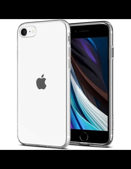 Spigen Apple Case Flüssigkristall iPhone SE 2022/SE 2020/8/7 Kristallklar