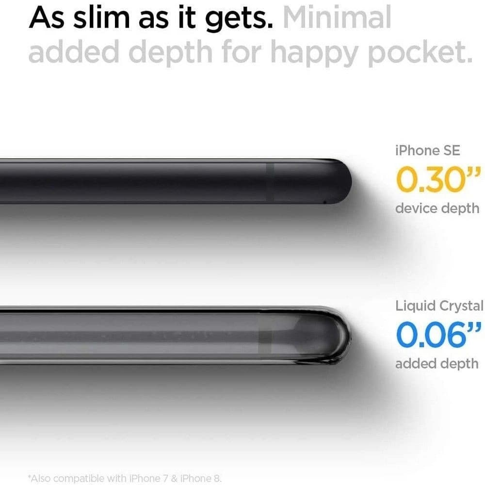 Spigen Liquid Crystal Apple iPhone SE 2022/SE 2020/8/7 Crystal Clear - 7
