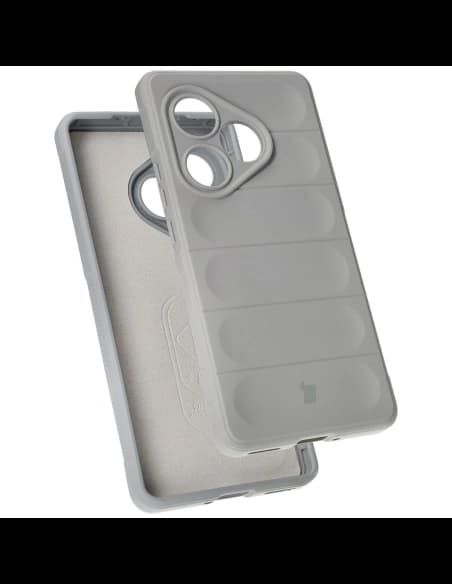 Bizon Case Tur für Realme GT 6 / GT 6T / GT Neo 6 / GT Neo 6 SE hellgrau