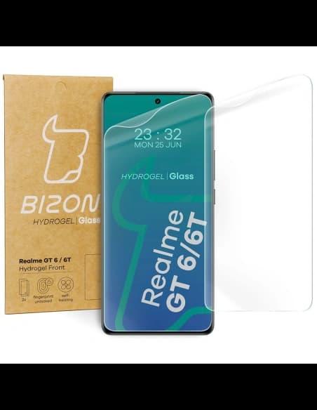 Bizon Glass Hydrogel Front Realme GT 6 / 6T [2 PACK]