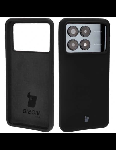 Bizon Soft Case Xiaomi Poco F6 Pro fekete