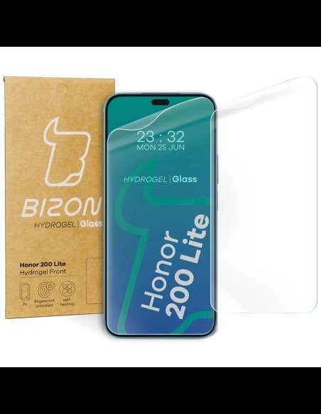 Bizon Glass Hydrogel Front Honor 200 Lite [2 PACK]
