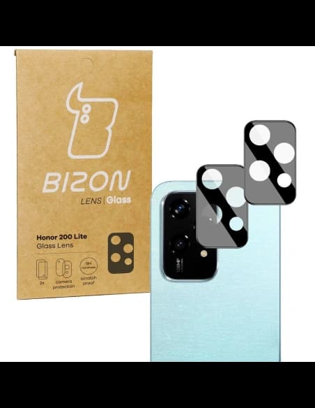 Bizon Glass Lens Honor 200 Lite [2 PACK]