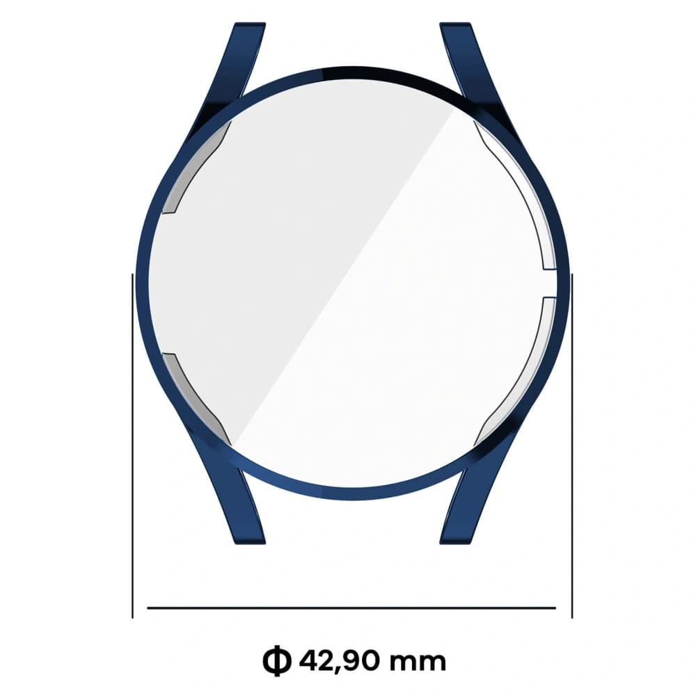 Bizon Case Watch Felipe Samsung Galaxy Watch FE / Watch 4 40 mm blue - 2