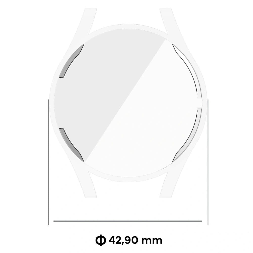 Bizon Case Watch Felipe Samsung Galaxy Watch FE / Watch 4 40 mm klar - 2