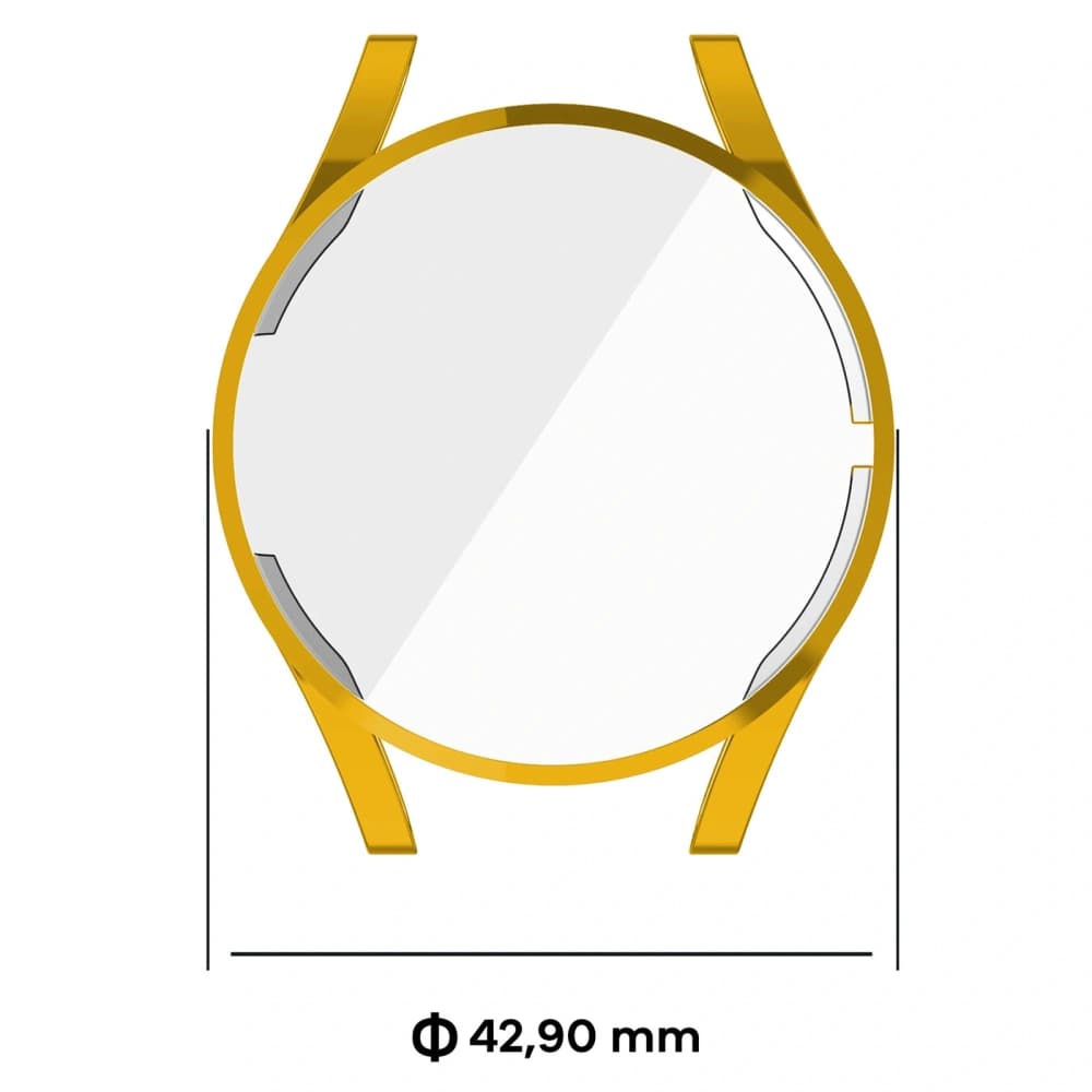 Etui Bizon Case Watch Felipe do Samsung Galaxy Watch FE / Watch 4 40 mm złote - 2