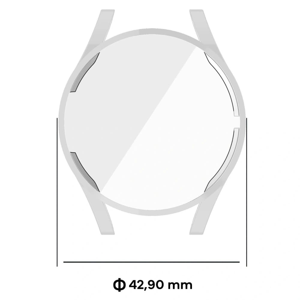 Bizon Case Watch Felipe Samsung Galaxy Watch FE / Watch 4 40 mm silber - 2