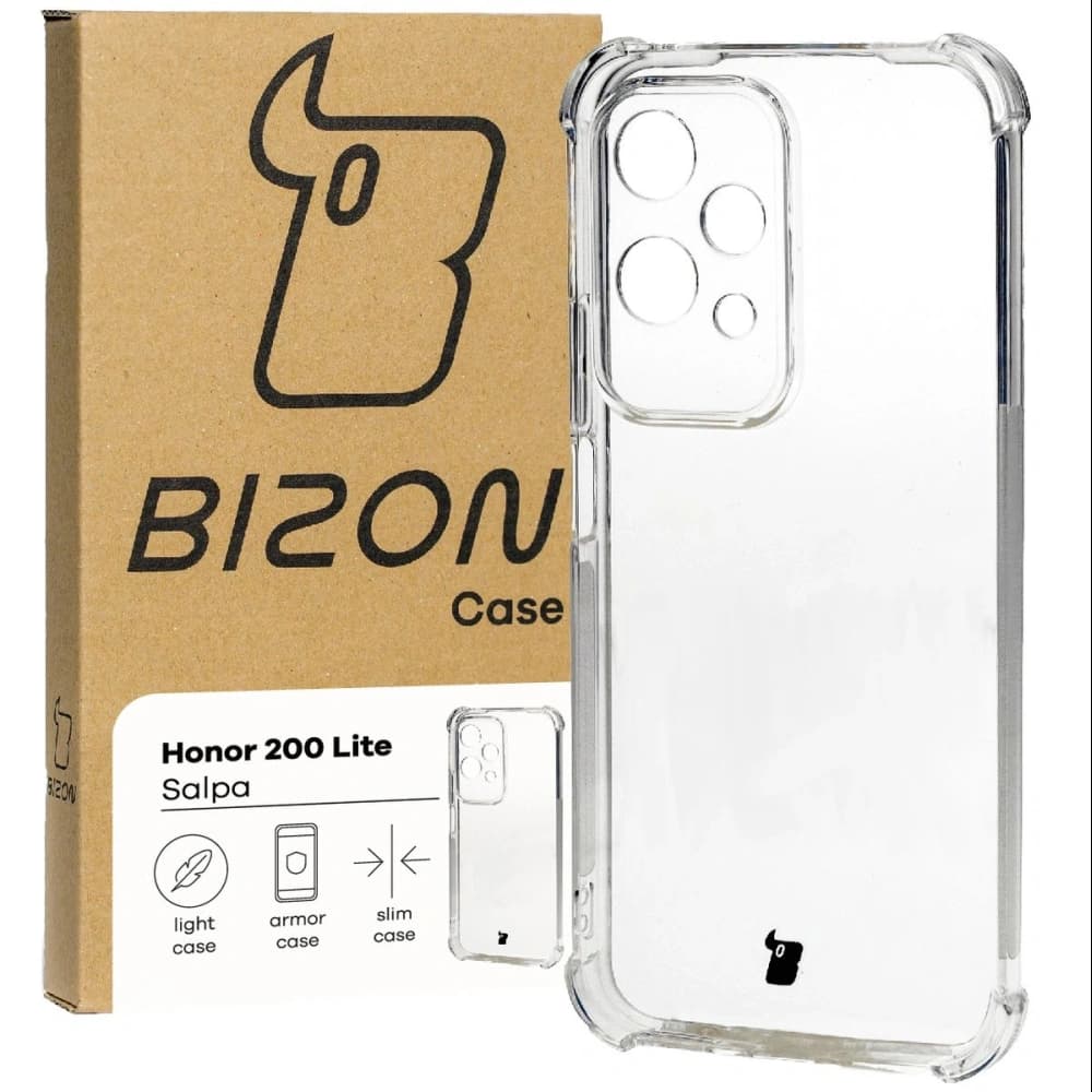 Bizon Case Salpa Honor 200 Lite clear - 1