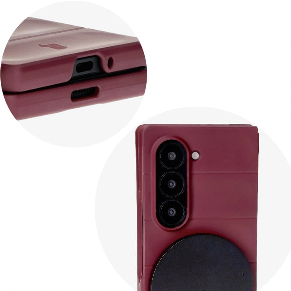 Bizon Case Tur Samsung Galaxy Z Fold6 sötét lila - 11