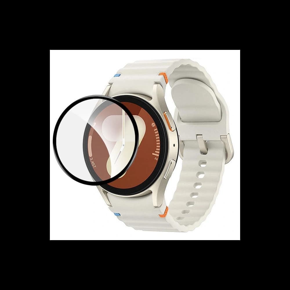 Bizon Glass Watch Edge Hybrid Samsung Galaxy Watch 7 44 mm black - 2