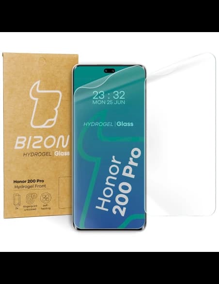 Bizon Glass Hydrogel Front Honor 200 Pro [2 PACK]