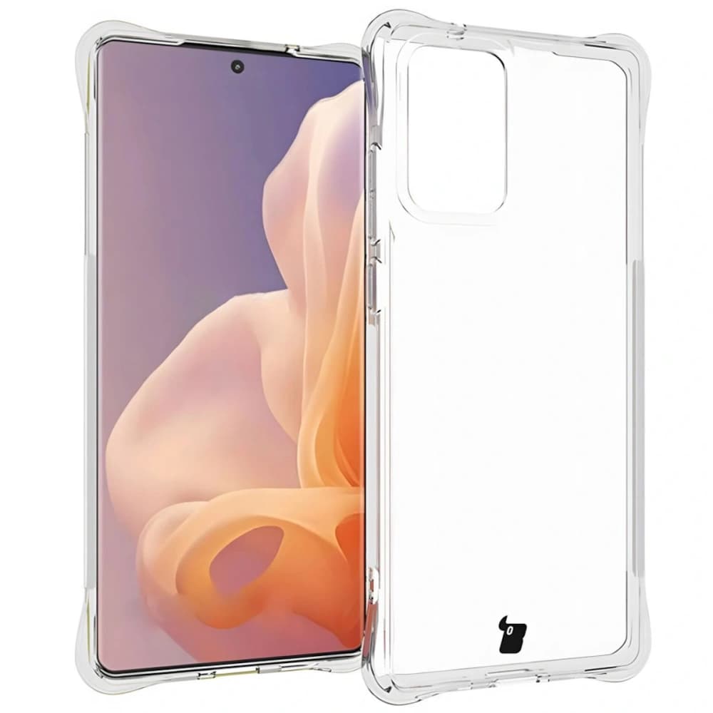 Elastické pouzdro Bizon Case Salpa pro Motorola Moto G85 5G průhledné - 3