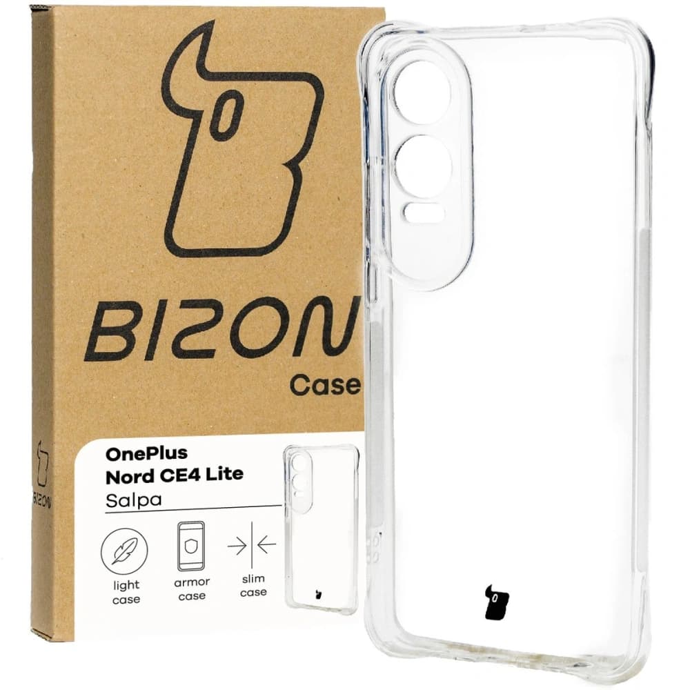 Bizon Case Salpa OnePlus Nord CE4 Lite 5G klar - 1