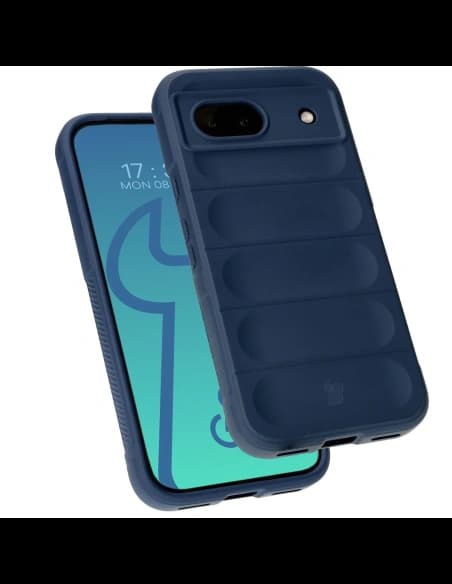 Pancerne etui Bizon Case Tur do Google Pixel 8a granatowe
