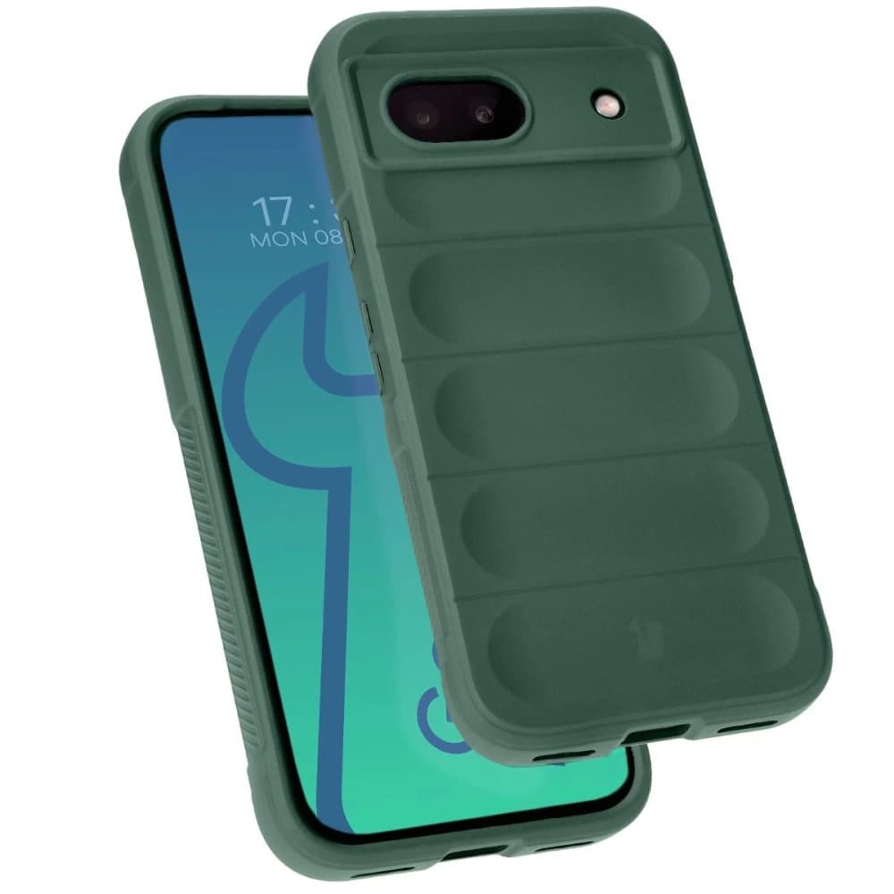 Pancerne etui Bizon Case Tur do Google Pixel 8a ciemnozielone - 1
