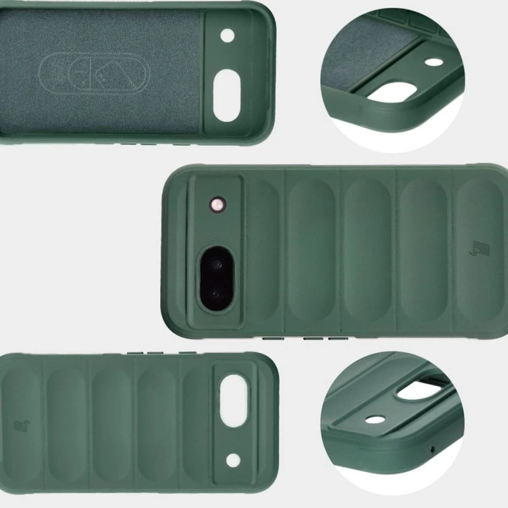 Pancerne etui Bizon Case Tur do Google Pixel 8a ciemnozielone - 9