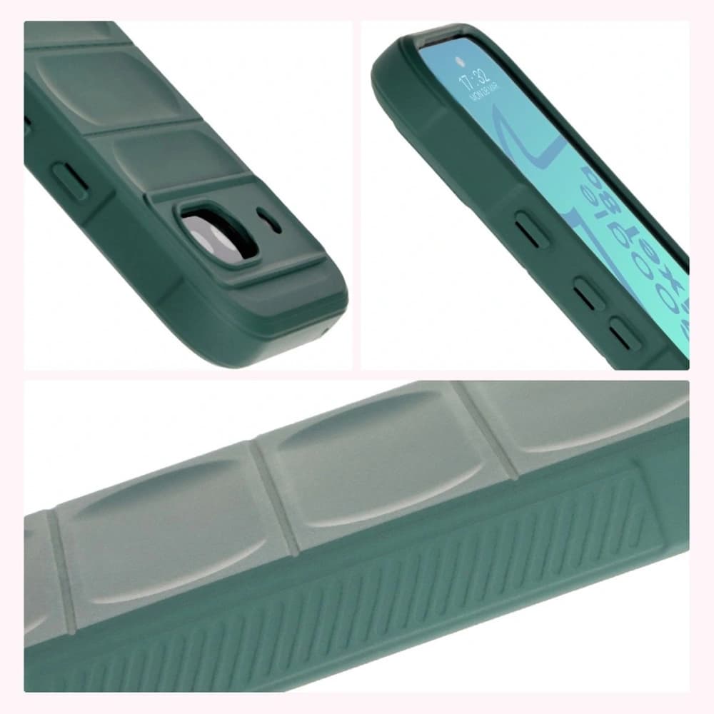 Pancerne etui Bizon Case Tur do Google Pixel 8a ciemnozielone - 10