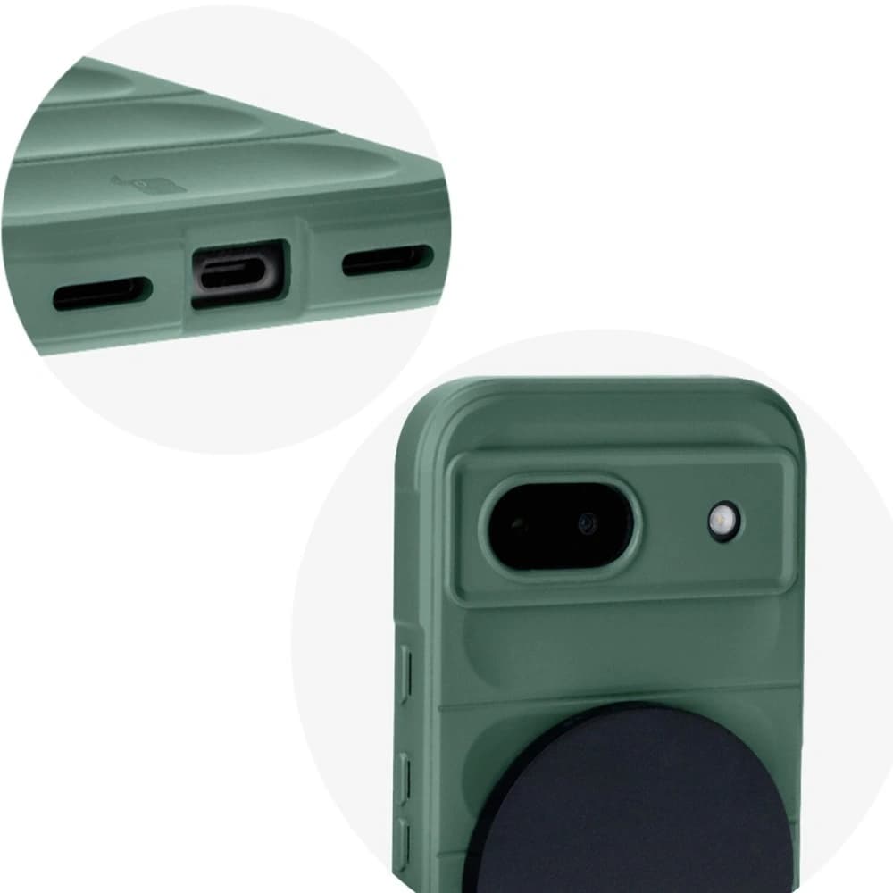 Pancerne etui Bizon Case Tur do Google Pixel 8a ciemnozielone - 11