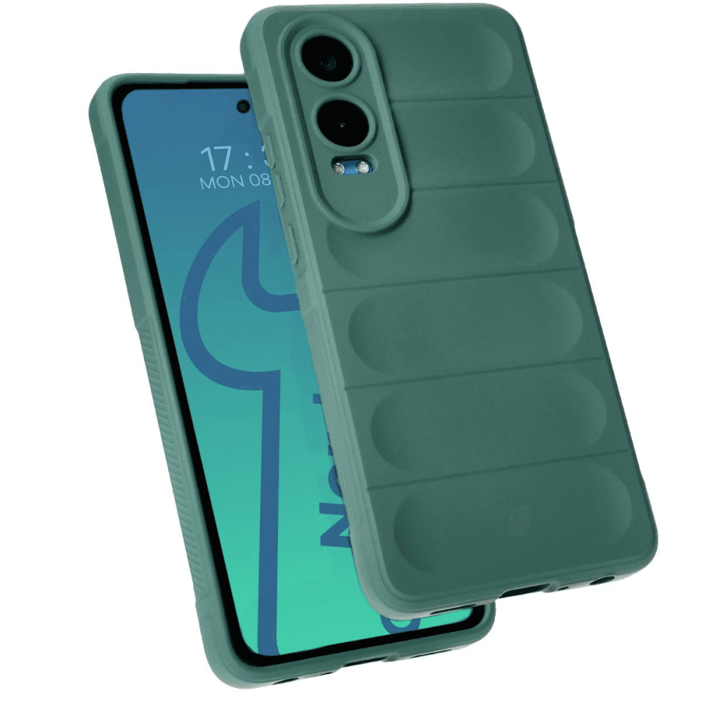 Carcasă blindată Bizon Case Tur pentru OnePlus Nord CE4 Lite 5G verde închis - 1