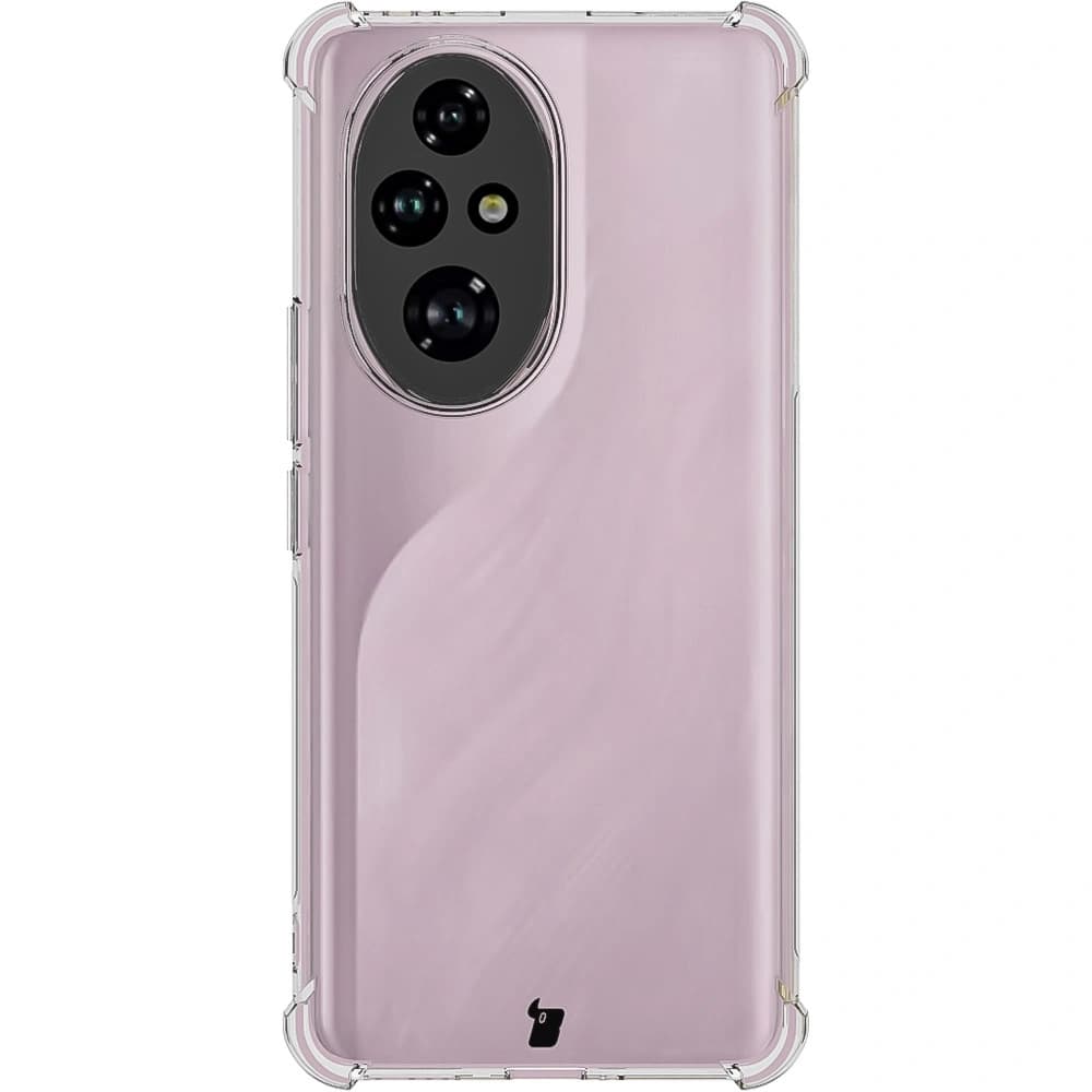Bizon Case Clear Pack flexible case + 2x screen film Honor 200 Pro clear - 2