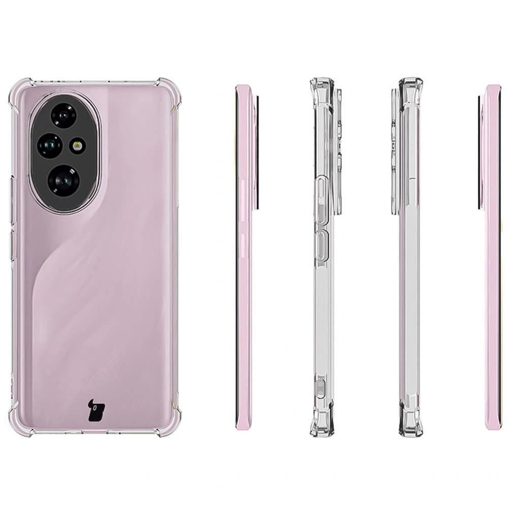 Bizon Case Clear Pack flexible case + 2x screen film Honor 200 Pro clear - 5