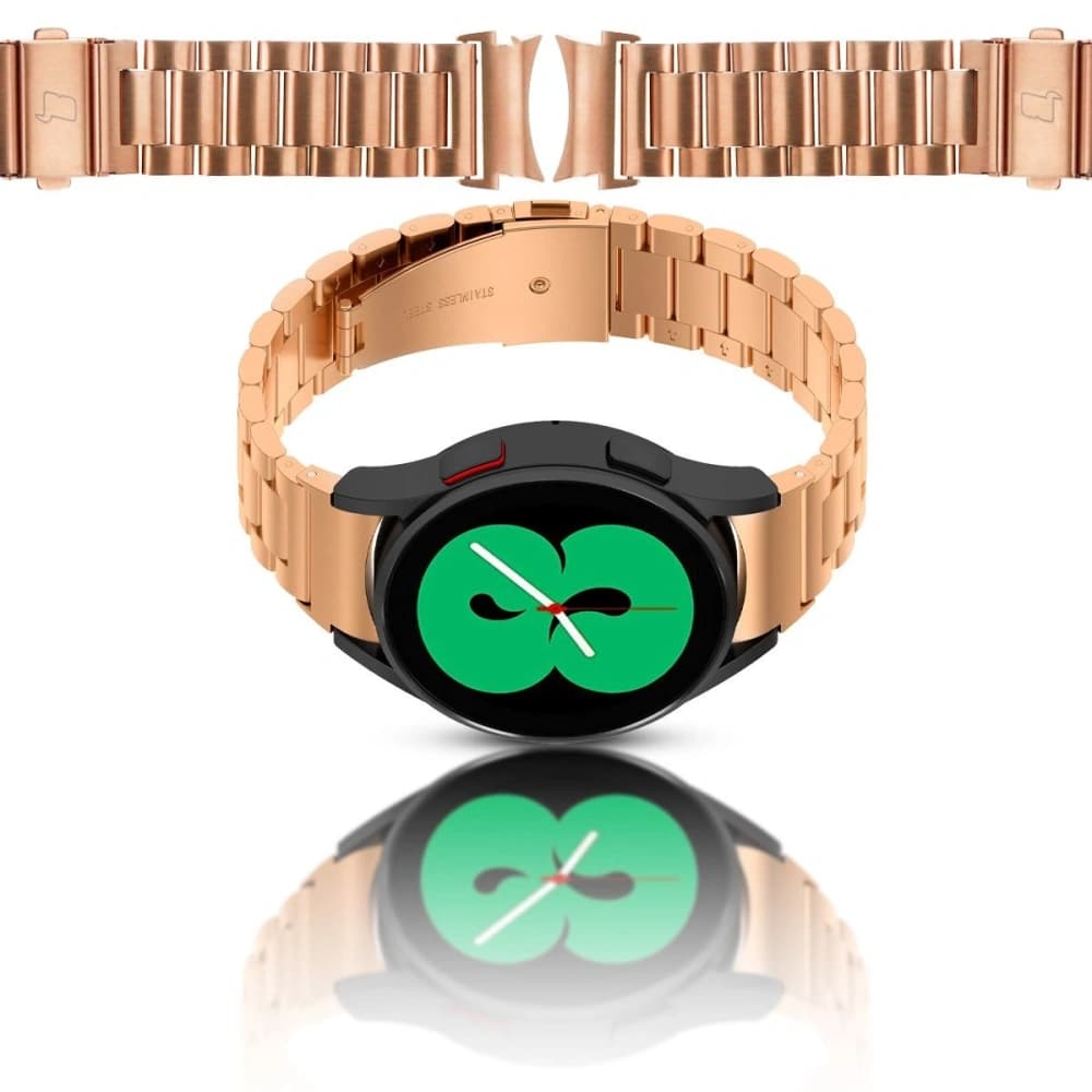 Bizon Strap Watch Aura Samsung Galaxy Watch FE/7/6/6 Classic/5/5 Pro/4/4 Classic roségold - 1