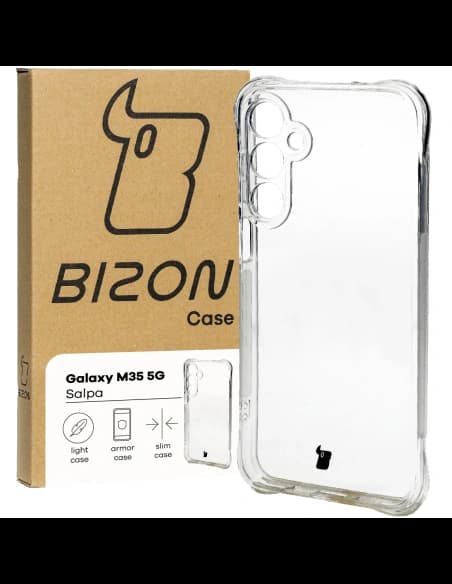Bizon Case Salpa Samsung Galaxy M35 5G átlátszó
