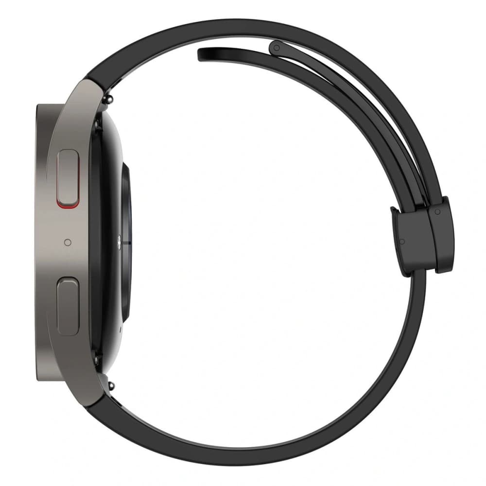 Bizon Strap Uhr Silikon Samsung Galaxy Watch FE/7/6/6 Classic/5/5 Pro/4/4 Classic schwarz - 4