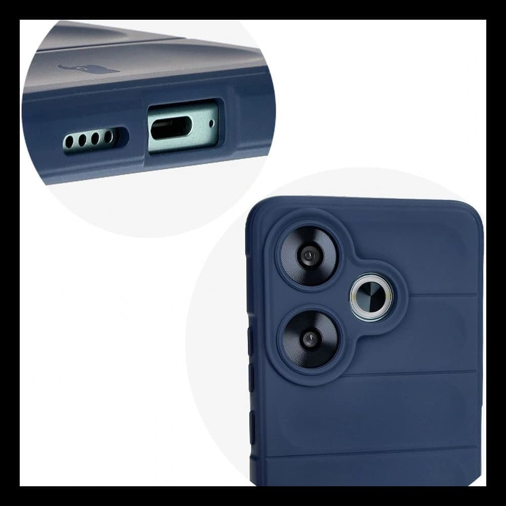 Bizon Case Tur Xiaomi Poco F6 sötétkék - 11