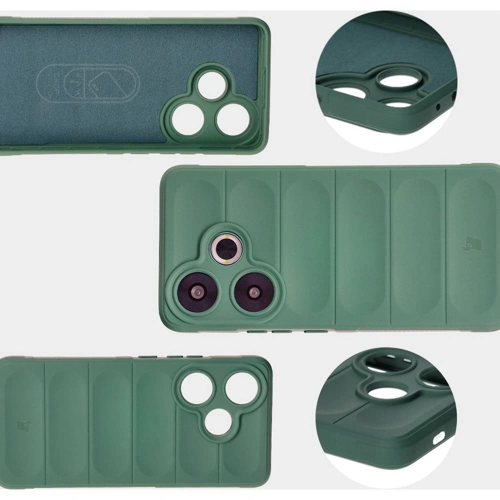 Pancéřové pouzdro Bizon Case Tur do Xiaomi Poco F6 tmavě zelené - 9