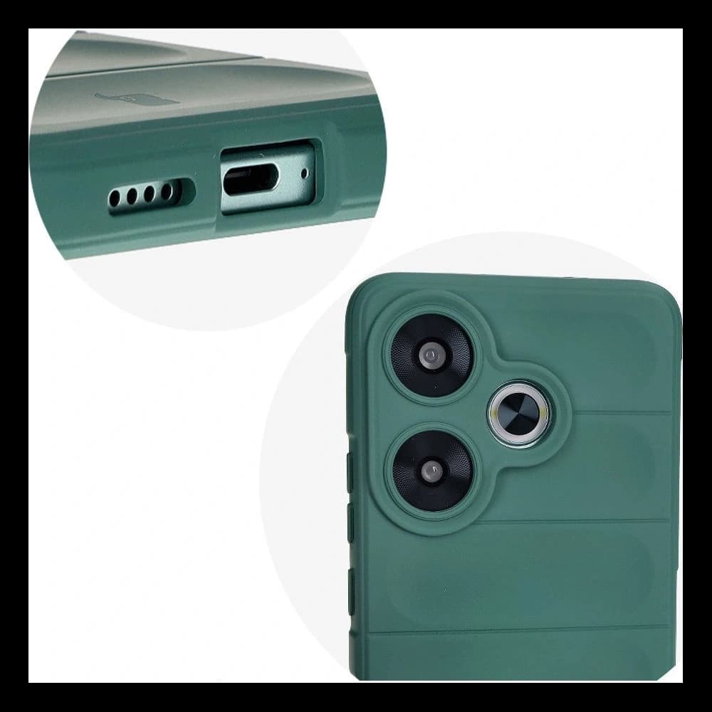 Pancéřové pouzdro Bizon Case Tur do Xiaomi Poco F6 tmavě zelené - 11