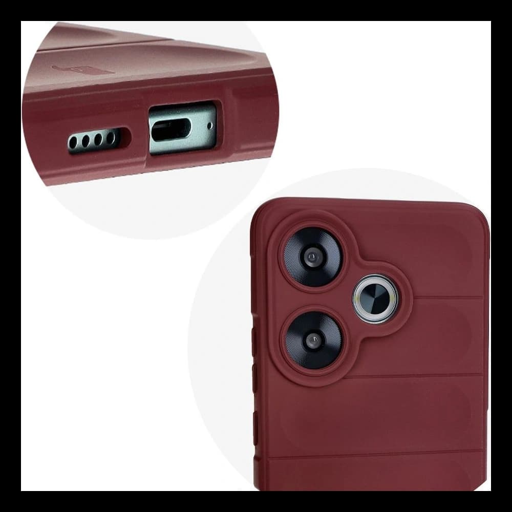 Pancierné etui Bizon Case Tur do Xiaomi Poco F6 tmavě fialové - 11