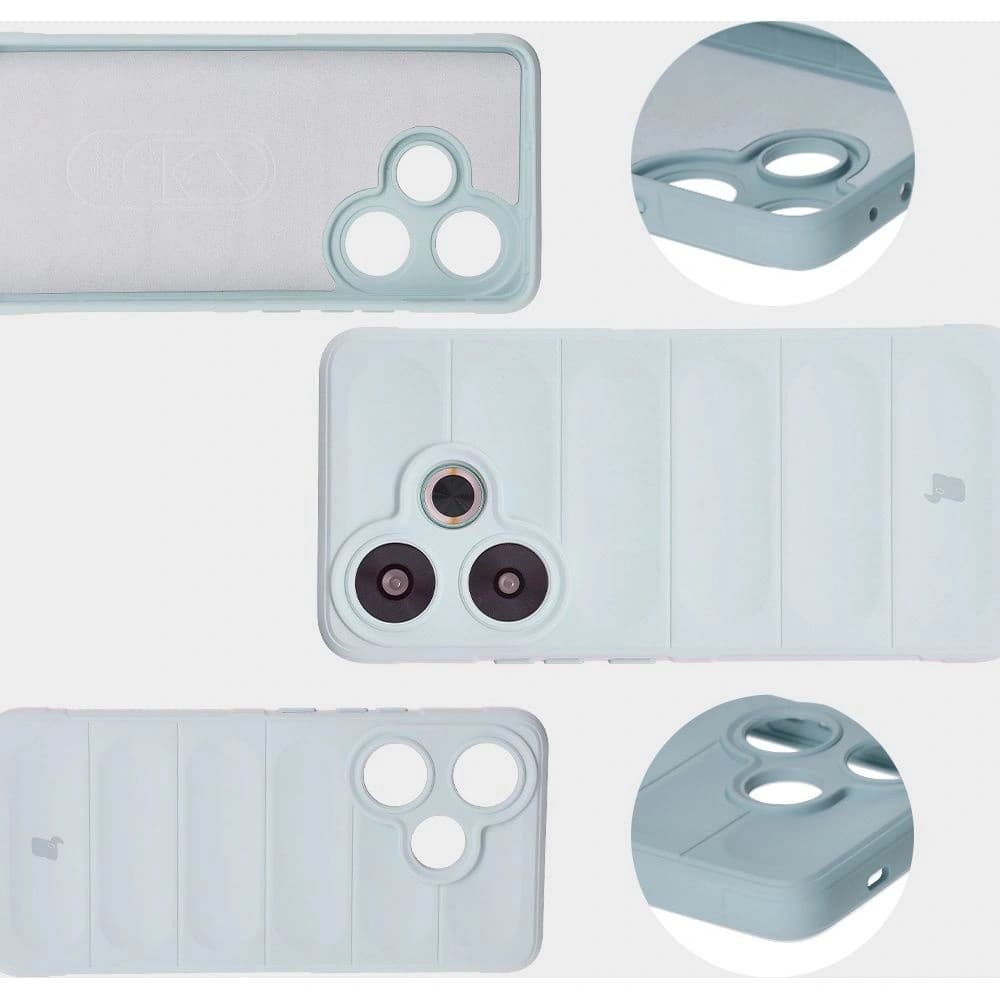 Pancéřové pouzdro Bizon Case Tur do Xiaomi Poco F6 jasně modré - 9